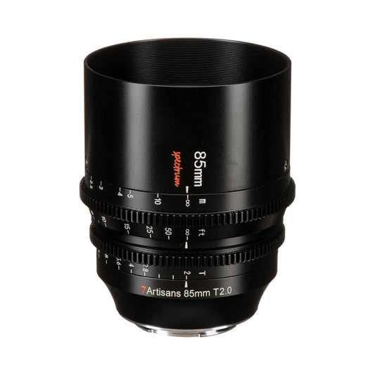 7artisans 85mm T2.0 Full Frame Cine Lens For Sony Mount - Online Buy in Mumbai, India