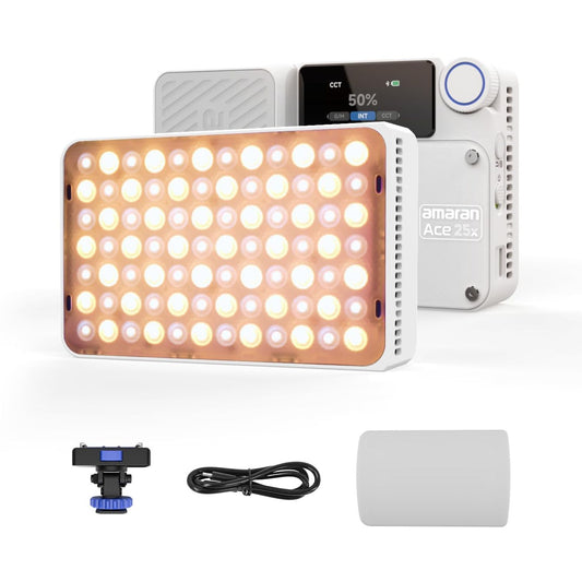 Amaran Ace 25c RGB LED Light Panel (White) - Online Buy in Mumbai, India