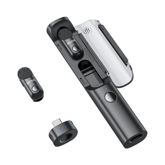 Boya Magic 2-Person Wireless Microphone System with USB-C Connector
