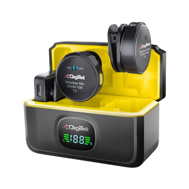 Digitek DWM-108 2-in-1 Wireless Microphone System - Online Buy in Mumbai, India