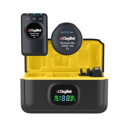 Digitek DWM-108 2-in-1 Wireless Microphone System - Online Buy in Mumbai, India