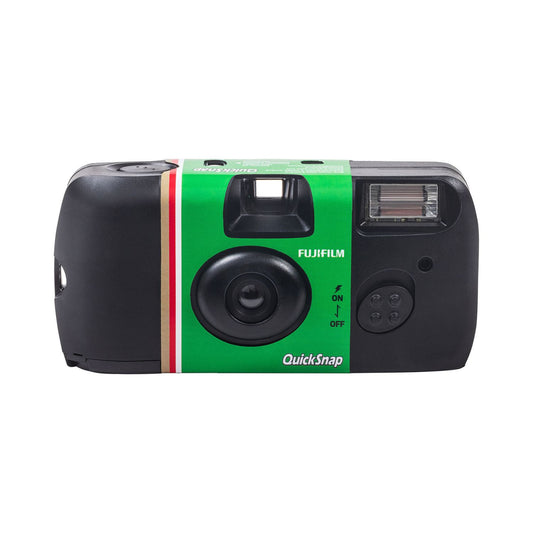Fujifilm QuickSnap Flash 400 One-Time-Use Disposable Camera (27 Exposures)