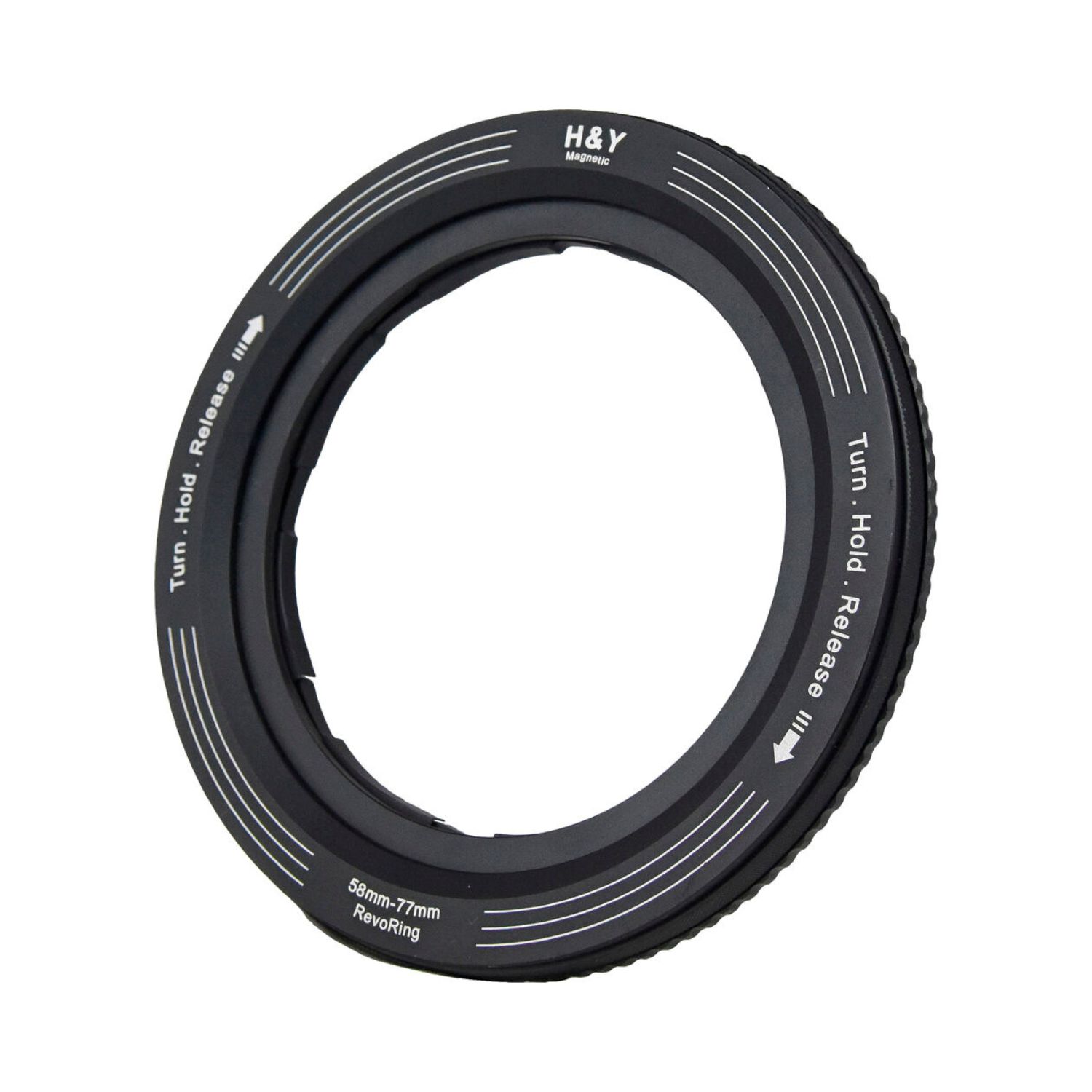 HY-Filters-RevoRing-Swift-Magnetic-Variable-Adapter-Ring-58-77mm-Online-Buy-India - Hey Jimmy
