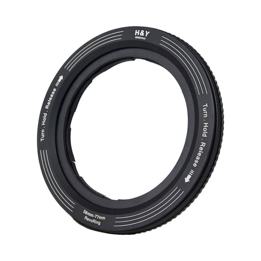 HY-Filters-RevoRing-Swift-Magnetic-Variable-Adapter-Ring-58-77mm-Online-Buy-India - Hey Jimmy