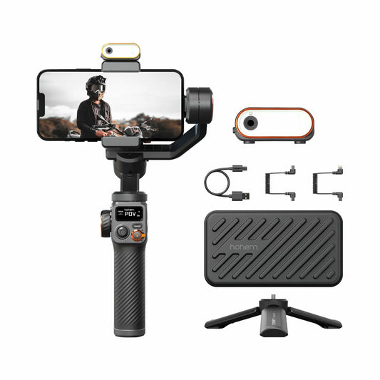 Hohem-iSteady-M6-Smartphone-Gimbal-Kit-with-Fill-Light-and-AI-Vision-Sensor-Online-Buy-India_5 - Hey Jimmy