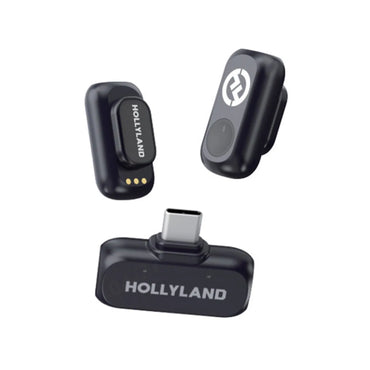 Hollyland LARK A1 Mini Duo 2-Person Wireless Microphone System with USB-C Connector
