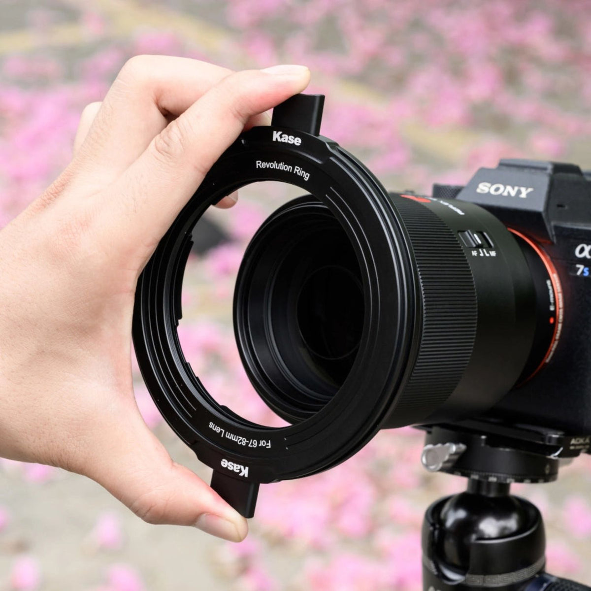 Kase 82mm Revolution Ring 67-82mm Variable Adapter