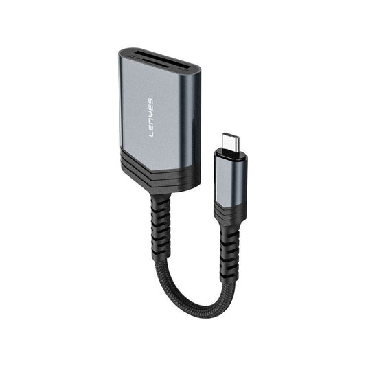 Lenyes AX137-TC 2in1 Type-C to TF/SD Memory Card Reader