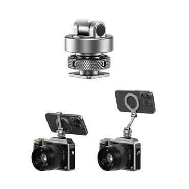 Leofoto-PM-03-Magnetic-Phone-Mount-with-Cold-Shoe-for-Magsafe-Online-Buy-India_1 - Hey Jimmy