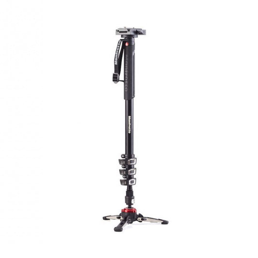 Manfrotto-MVMXPROA4577-XPRO-4-Section-Video-Monopod-Sliding-Plate-FLUIDTECH-Base-Online-Buy-India - Hey Jimmy