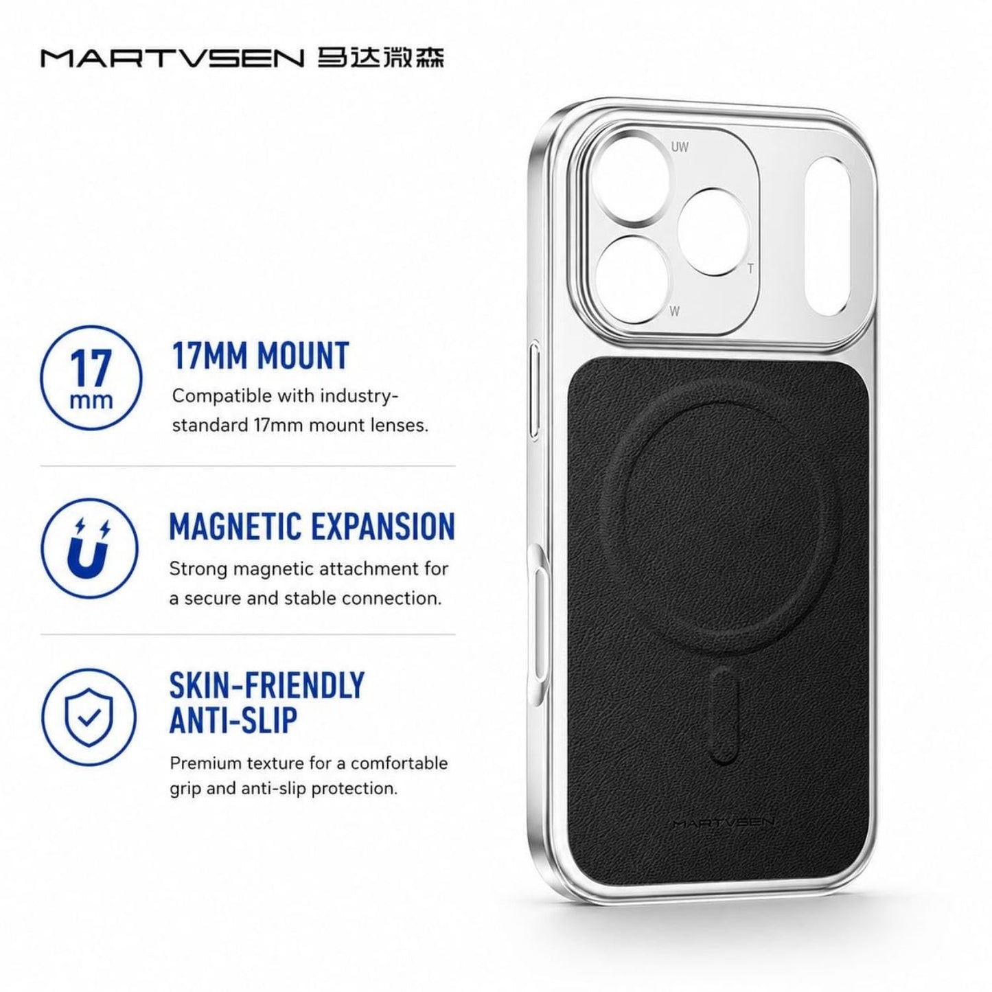 Martvsen 17mm Lens Mount Case