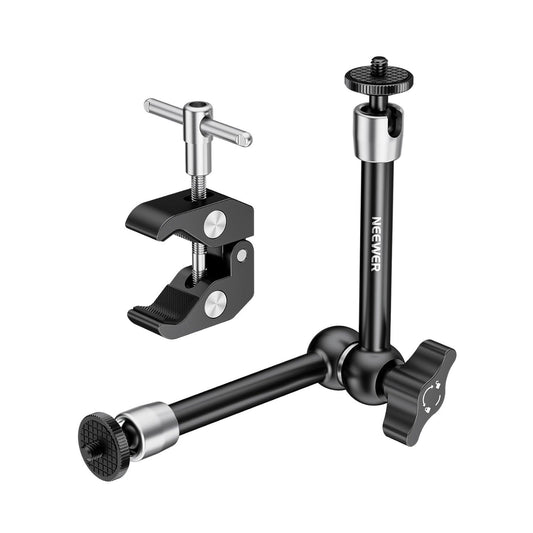 Neewer-9.825cm-Adjustable-Magic-Arm-with-Super-Clamp-Online-Buy-India - Hey Jimmy