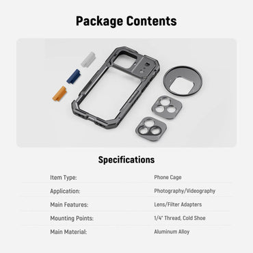 NeewerPA144PhoneCageCompatiblewithiPhone17ProMaxOnlineBuyIndia_1 - Hey Jimmy
