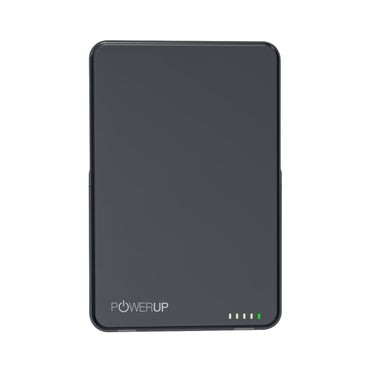 POWERUP Power Slim 5000mAh MagSafe Wireless Power Bank with Stand (Dark Grey)