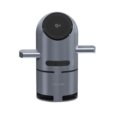 Powerup Multi-Functional 3 IN 1 MagSafe Wireless Charger with Bluetooth Speaker