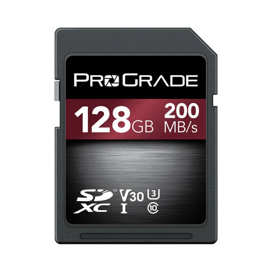 ProGrade Digital 128GB Strontium SDXC UHS-I V30 Memory Card (200 MB/s)