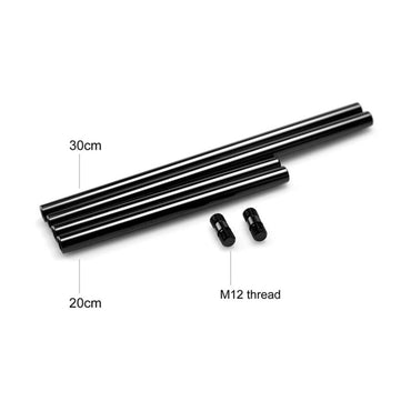 SmallRig 1659 Threaded 15mm Aluminum Rod Pack with Connectors