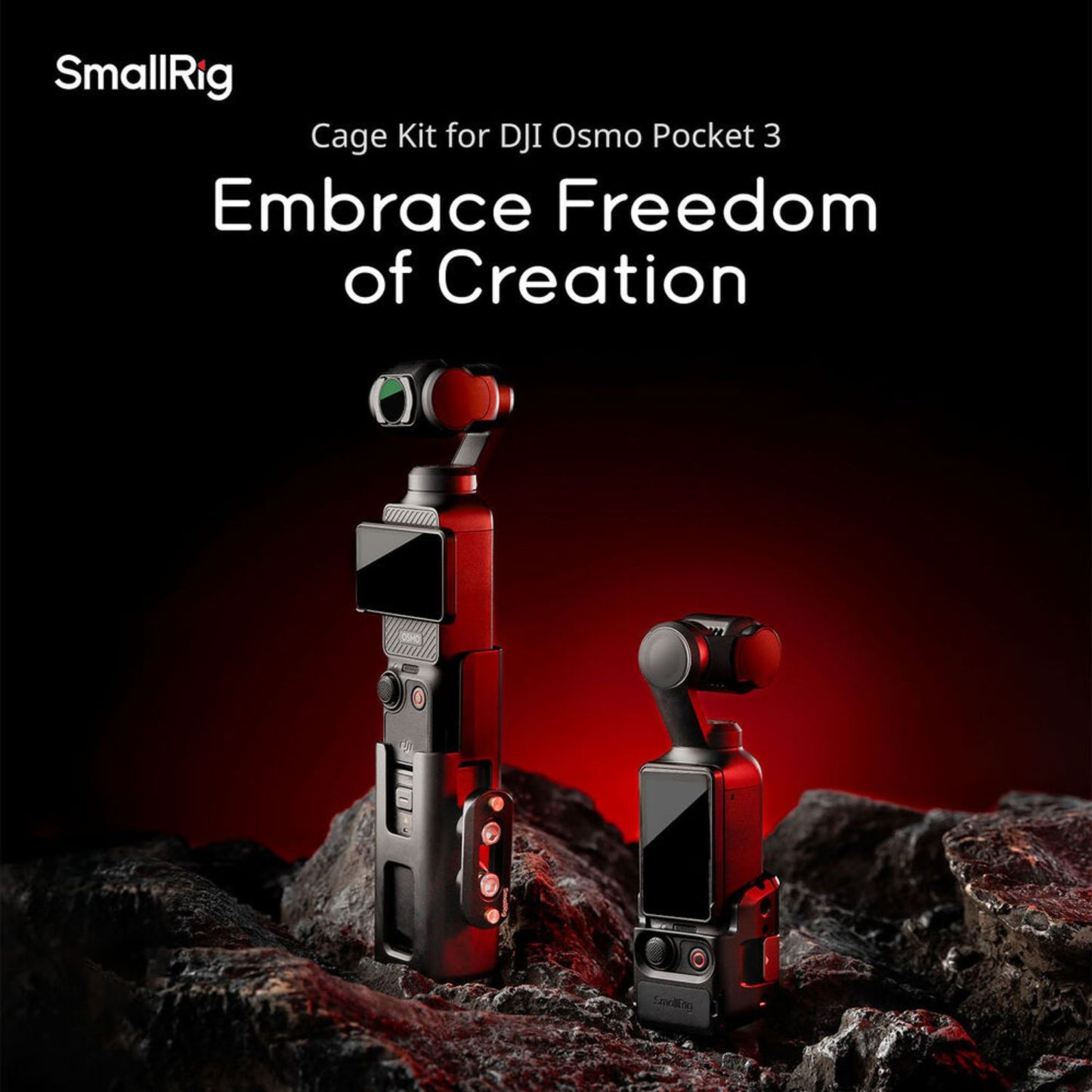 SmallRig 5117 Extended Cage Kit for DJI Osmo Pocket 3
