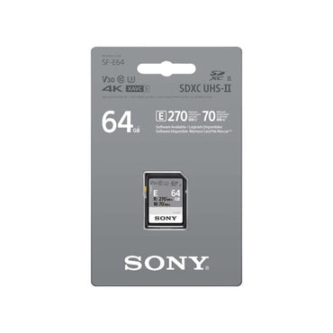 Sony-64GB-SF-E-Series-UHS-II-SDXC-Memory-Card-Online-Buy-Mumbai-India-1 - Hey Jimmy