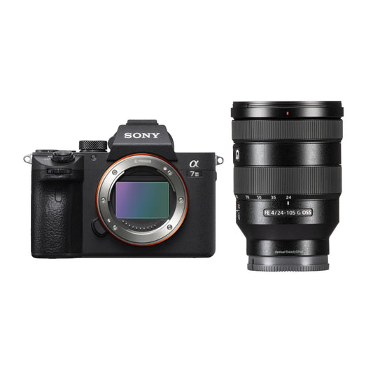 Sony Alpha A7III Mirrorless Camera With FE 24–105 mm F4 G OSS Lens - Online Buy in Mumbai, India