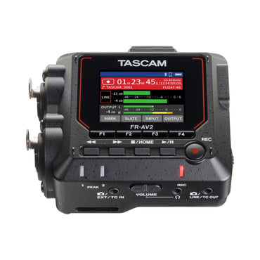 Tascam FR-AV2 Compact 32-Bit-Float Field Recorder and Timecode Generator