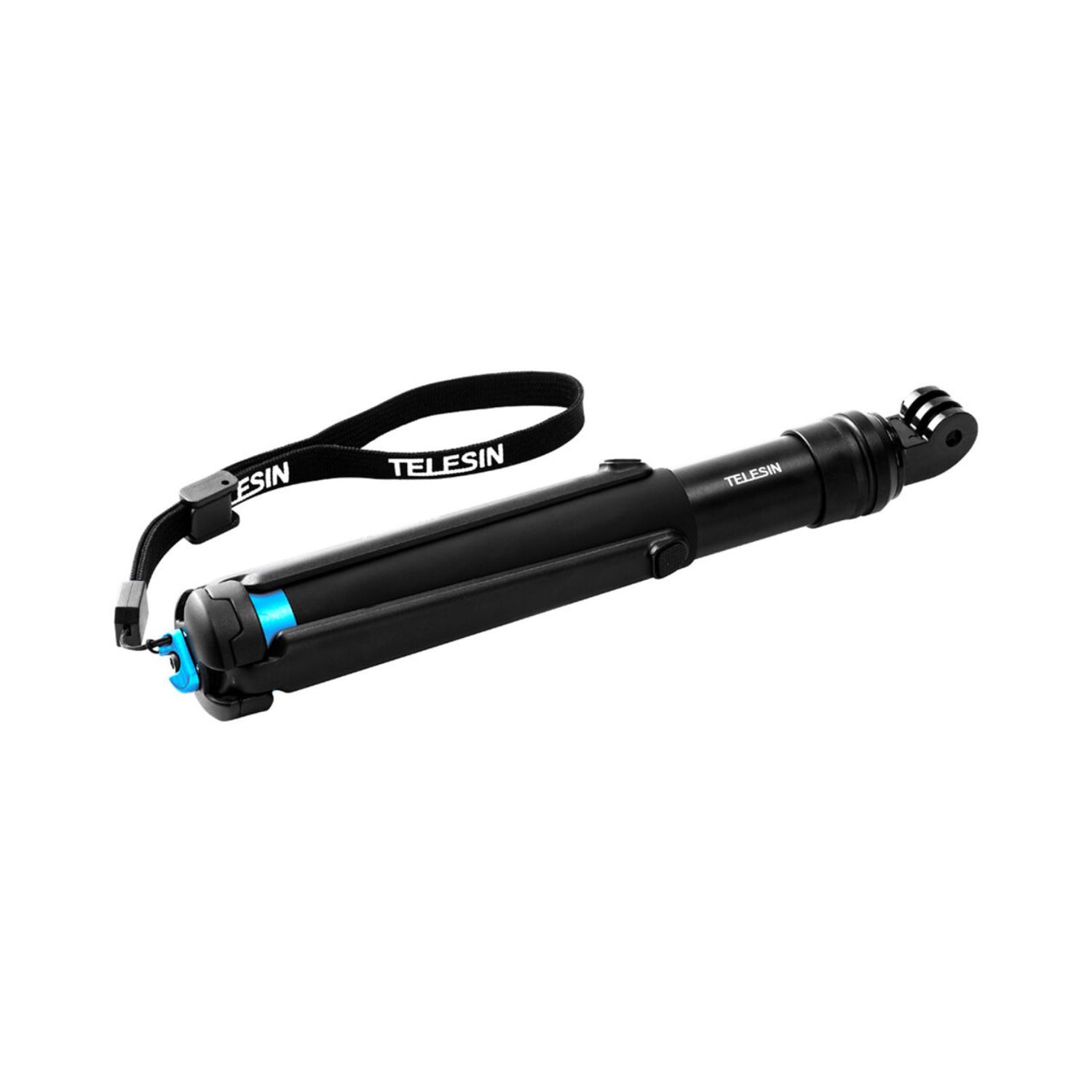 Telesin-GP-MNP-090-S-Extendable-Aluminum-Selfie-Stick-With-Tripod-And-Phone-Clip-Online-Buy-Mumbai-India - Hey Jimmy