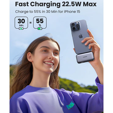 UGreen 5000mAh Mini Power Bank 22.5W 2 Ports - Online Buy in Mumbai, India