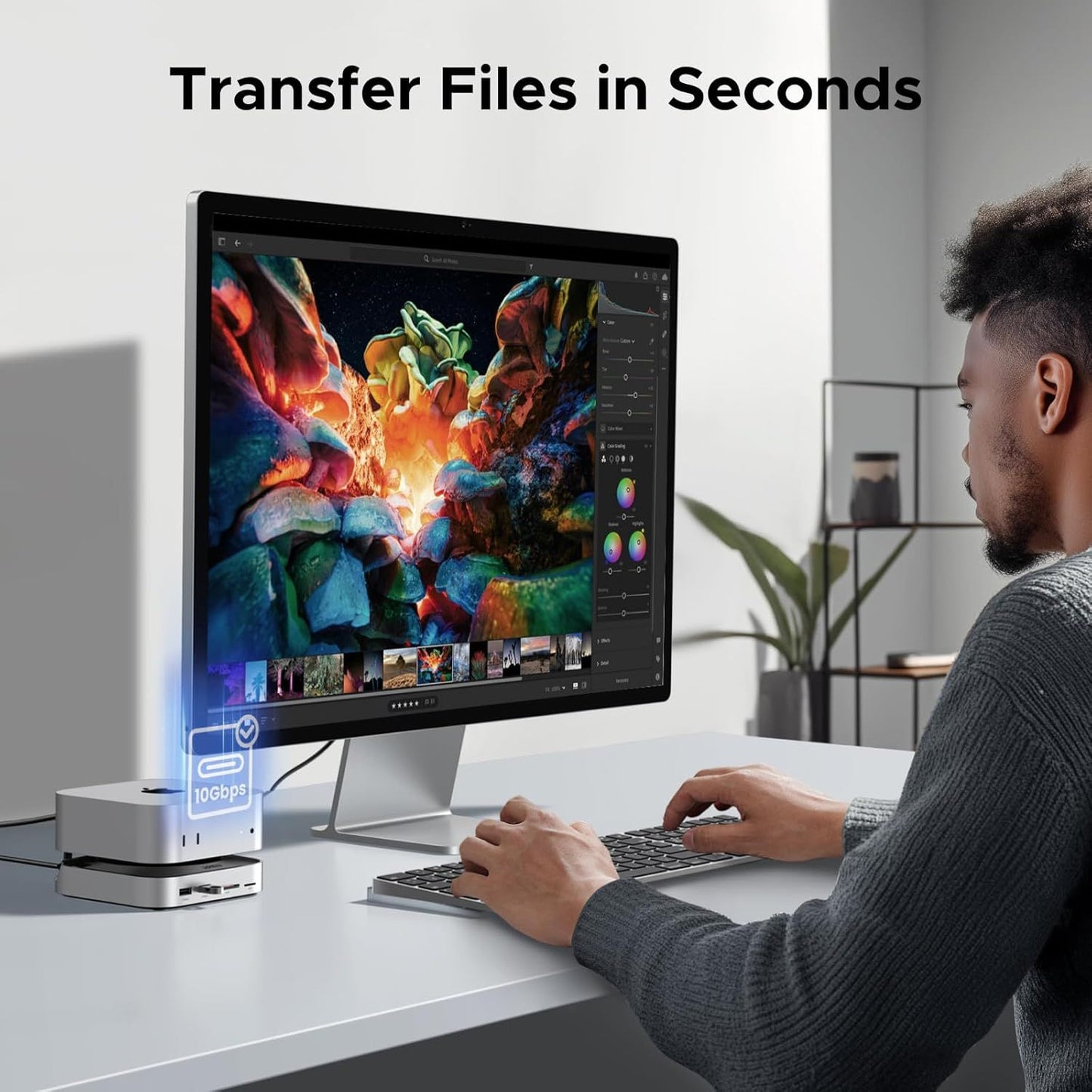 UGreen Mac mini M4 Dock 11-in-1 USB C Docking Station