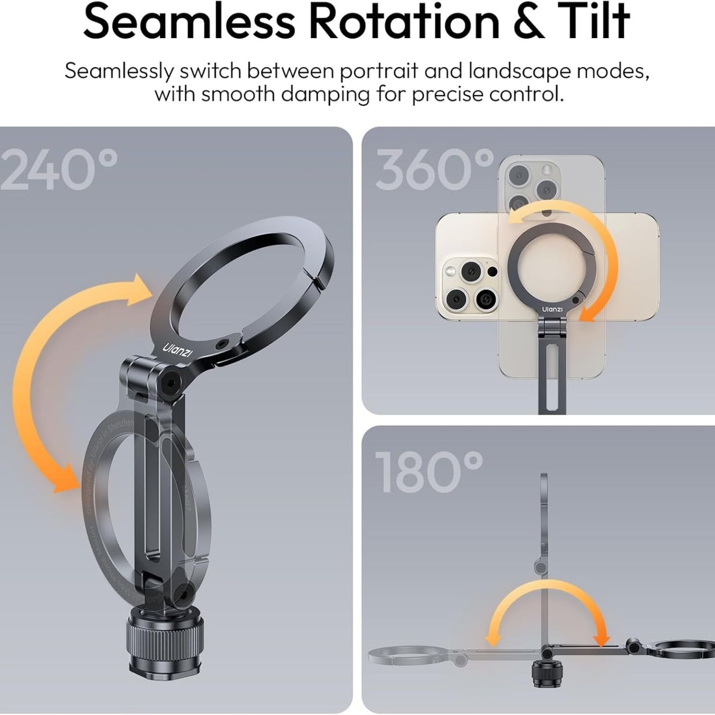 Ulanzi MA07 Maglock 1/4 Cold Shoe Phone Mount