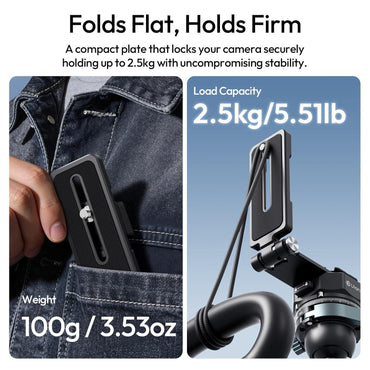 Ulanzi UKA11 Uka Foldable Quick Release L-Plate