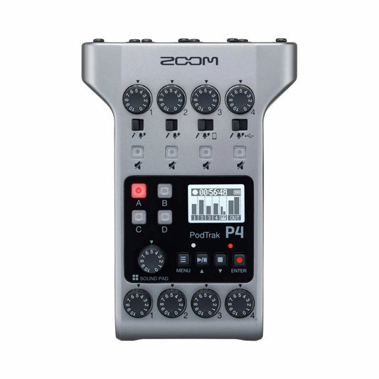 Zoom-PodTrak-P4-Portable-Multitrack-Podcast-Recorder-Online-Buy-India - Hey Jimmy