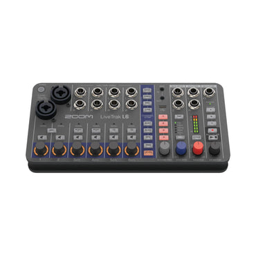 Zoom LiveTrak L-6 Portable 6-Channel Digital Mixer and Multitrack Recorder