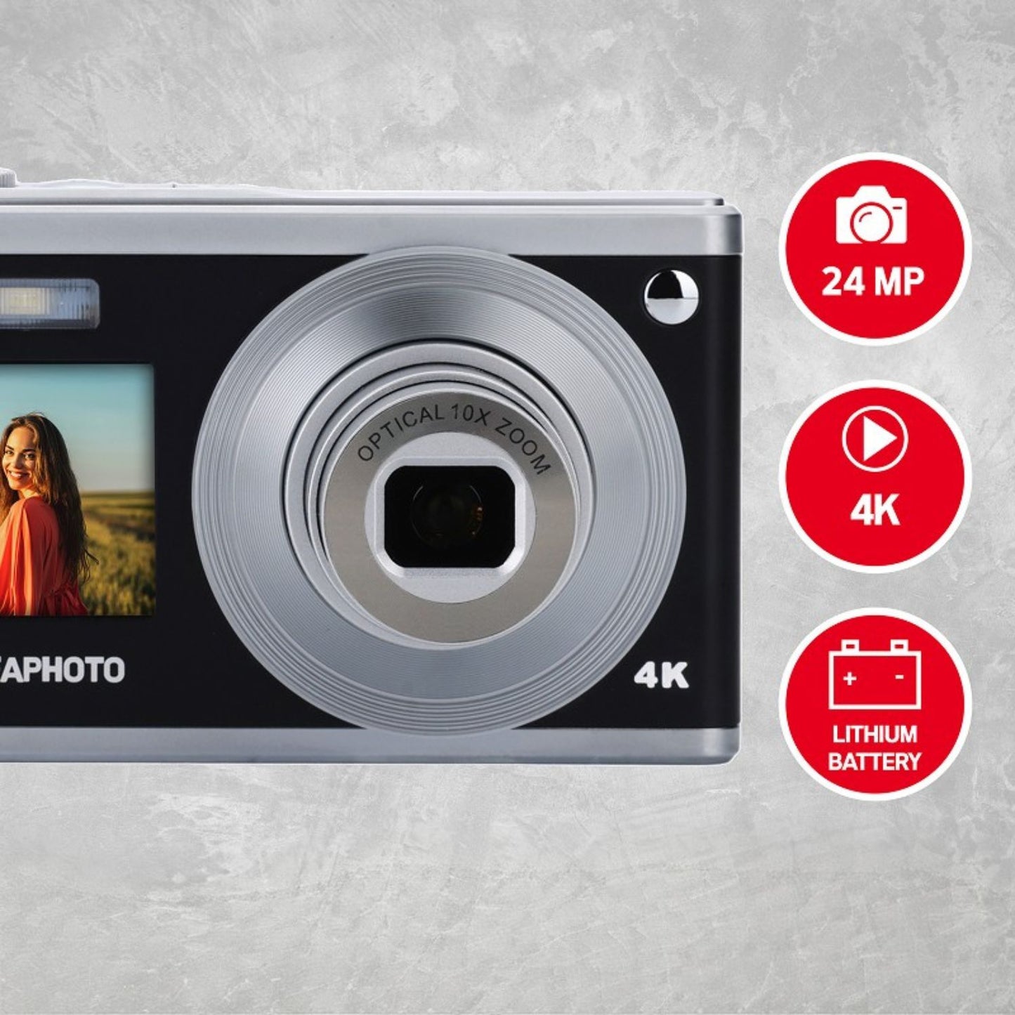 AgfaPhoto DC9200 Compact Digital Camera