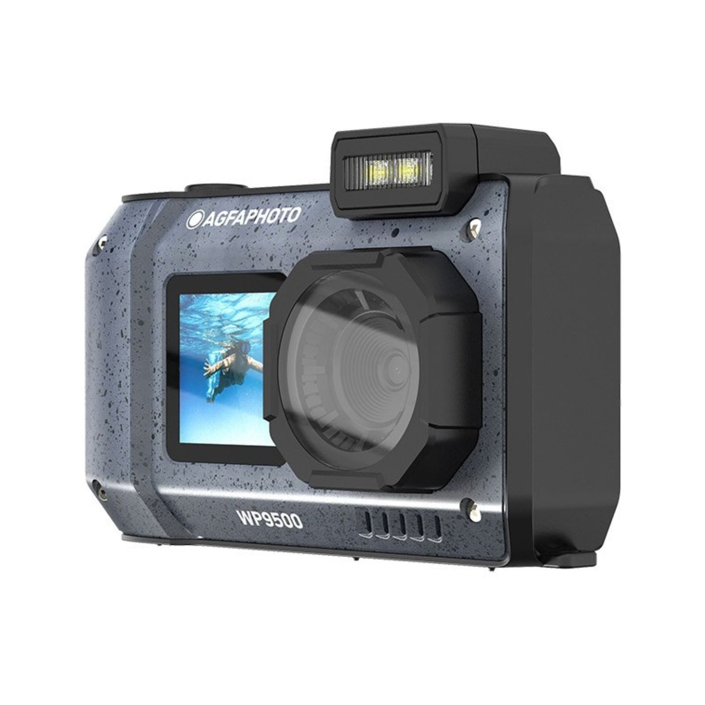 AgfaPhoto Realishot WP9500 Waterproof Dual-Screen Digital Camera