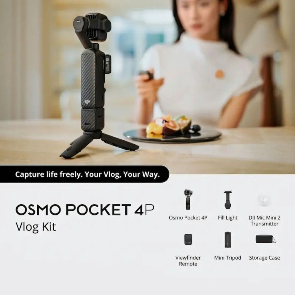 DJI Osmo Pocket 4P Vlog Combo