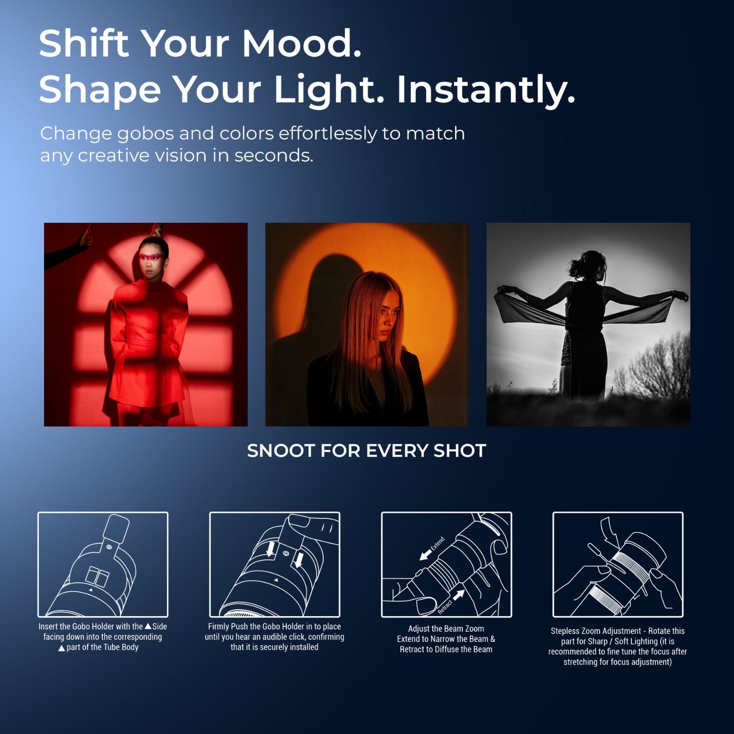 Digitek DS40 WTP Portable Torch Projector Snoot - Online Buy in Mumbai, India