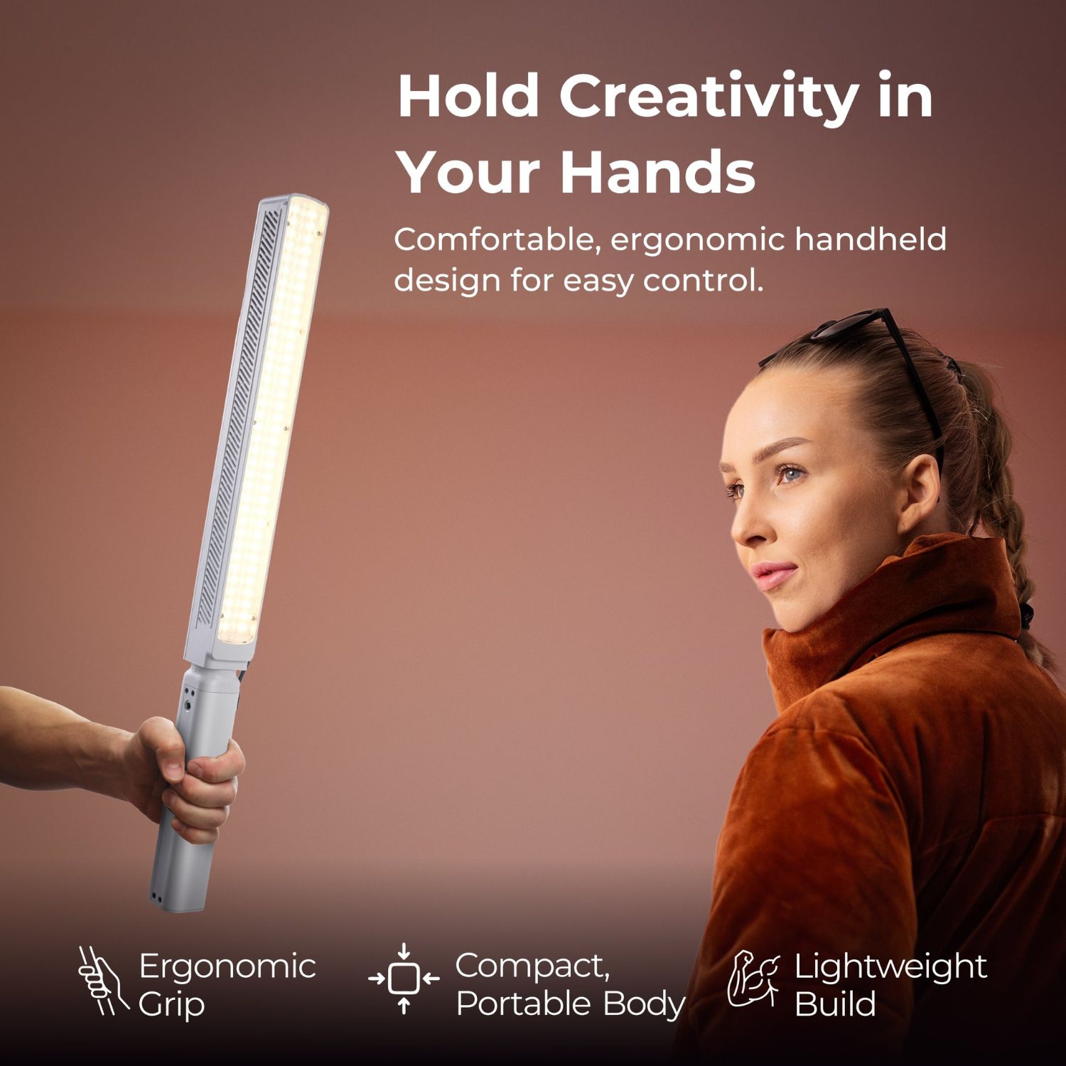 Digitek DSL-1000 RGB Stick Light Portable Handheld LED Light Wand - Online Buy in Mumbai, India