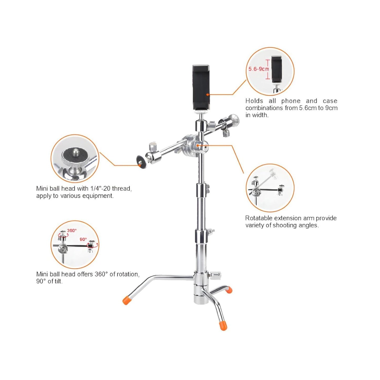 E-Image-LCS-Mini-1.7ft-Pocket-Light-Boom-C-Stand-Kit-Online-Buy-India_2 - Hey Jimmy