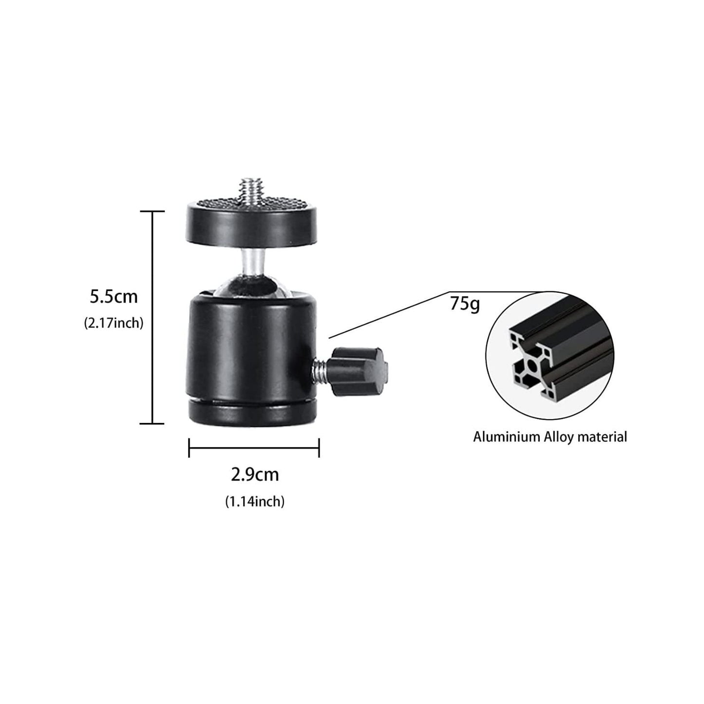 E-Image-TP-1-Tabletop-Stand-With-Ball-Head-Online-Buy-Mumbai-India_3 - Hey Jimmy