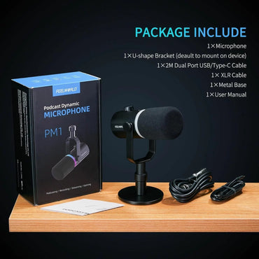 FeelWorld-PM1-Podcast-Microphone-Online-Buy-India_1 - Hey Jimmy