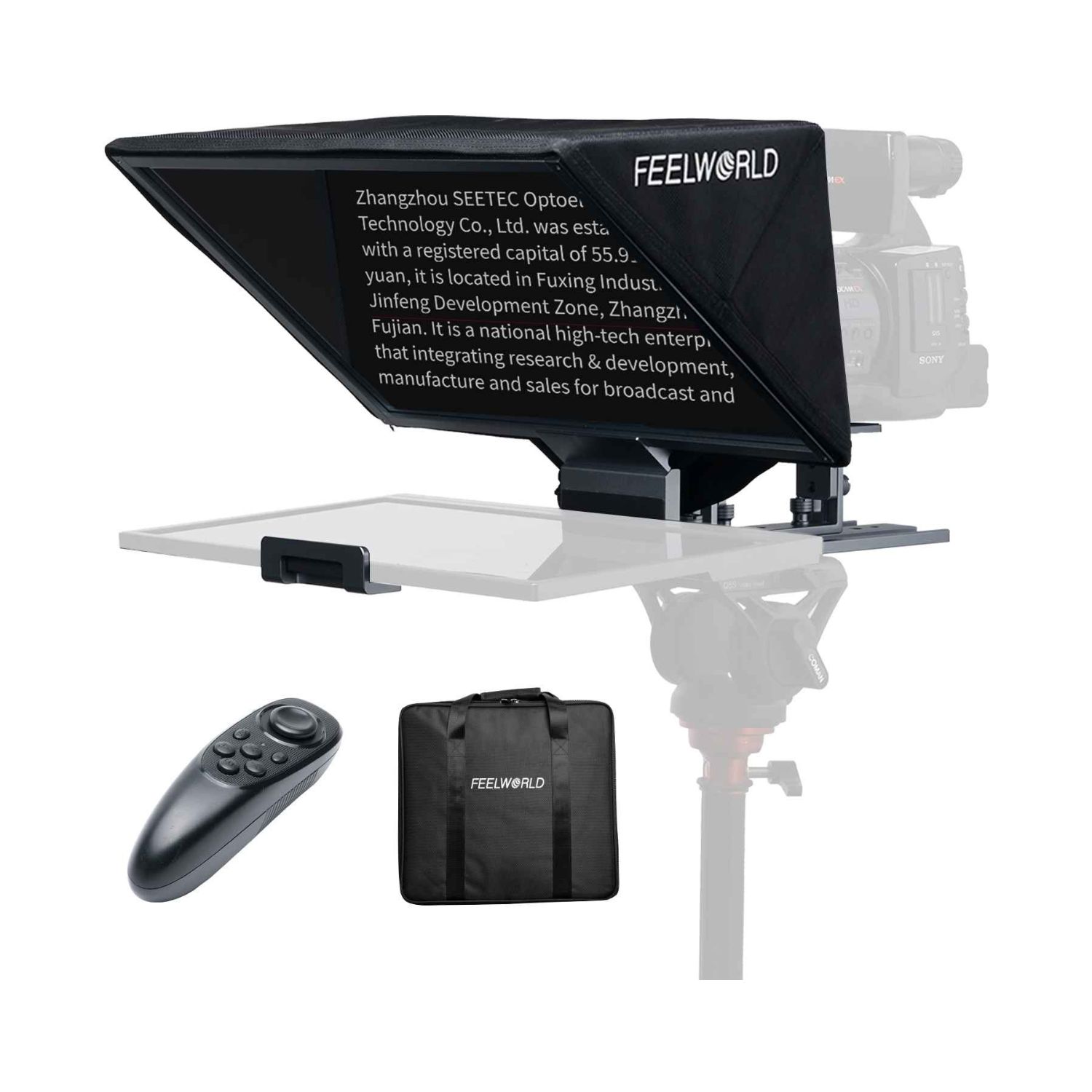 FeelWorld-TP16-Folding-Teleprompter-Online-Buy-India - Hey Jimmy