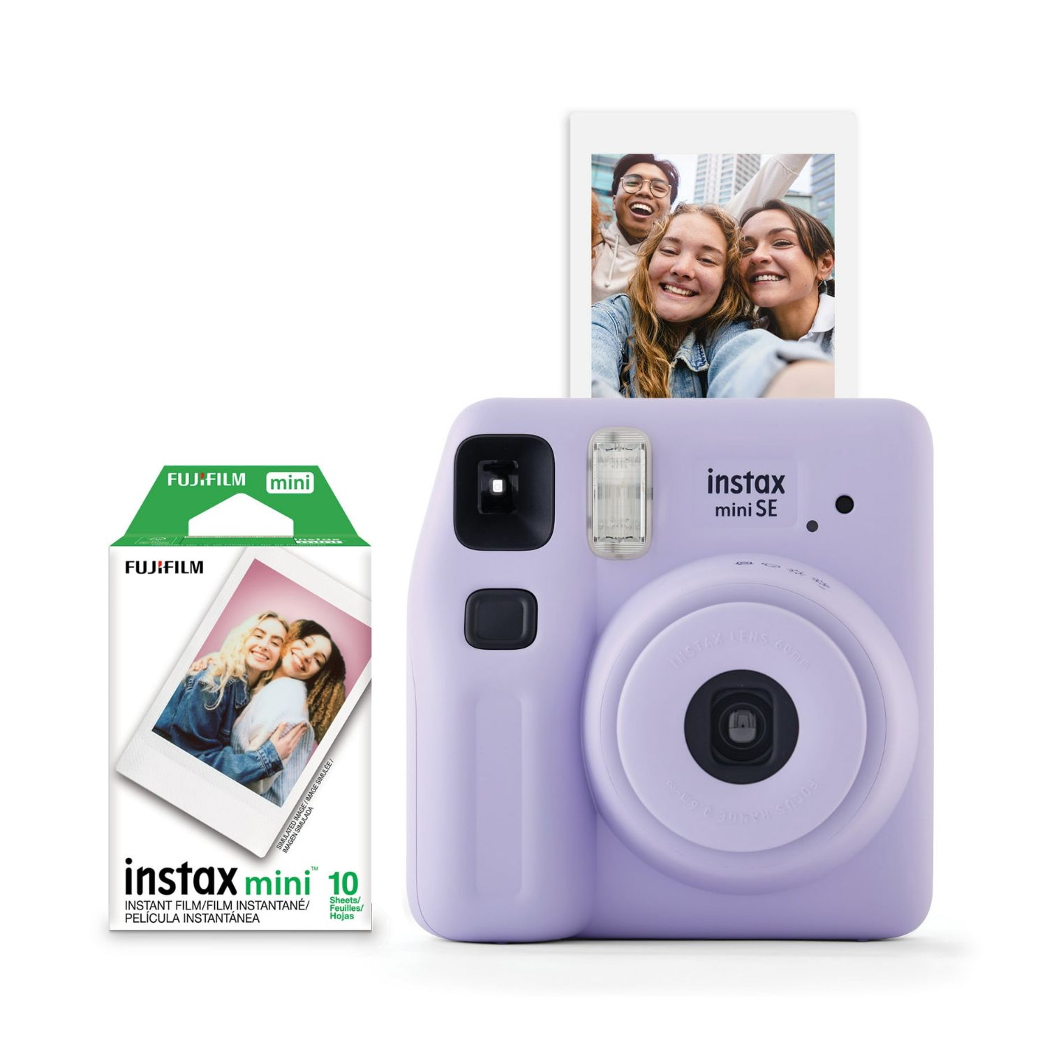 Fujifilm-Instax-Mini-SE-Instant-Camera-Fun-Pack-Purple-Online-Buy-India - Hey Jimmy