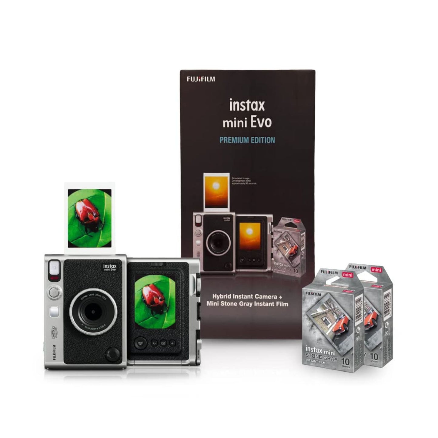 Fujifilm-Instax-mini-EVO-Premium-Edition-Instant-Camera-Black-Online-Buy-India - Hey Jimmy