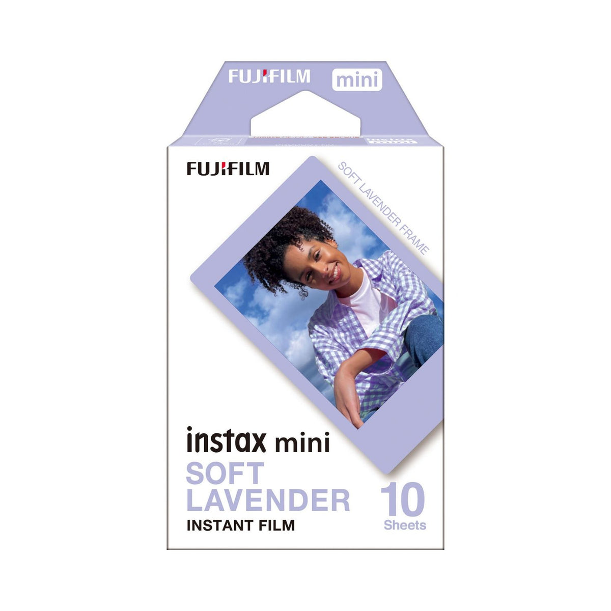 Fujifilm Instax mini Soft Lavender Instant Film (10 Sheets)