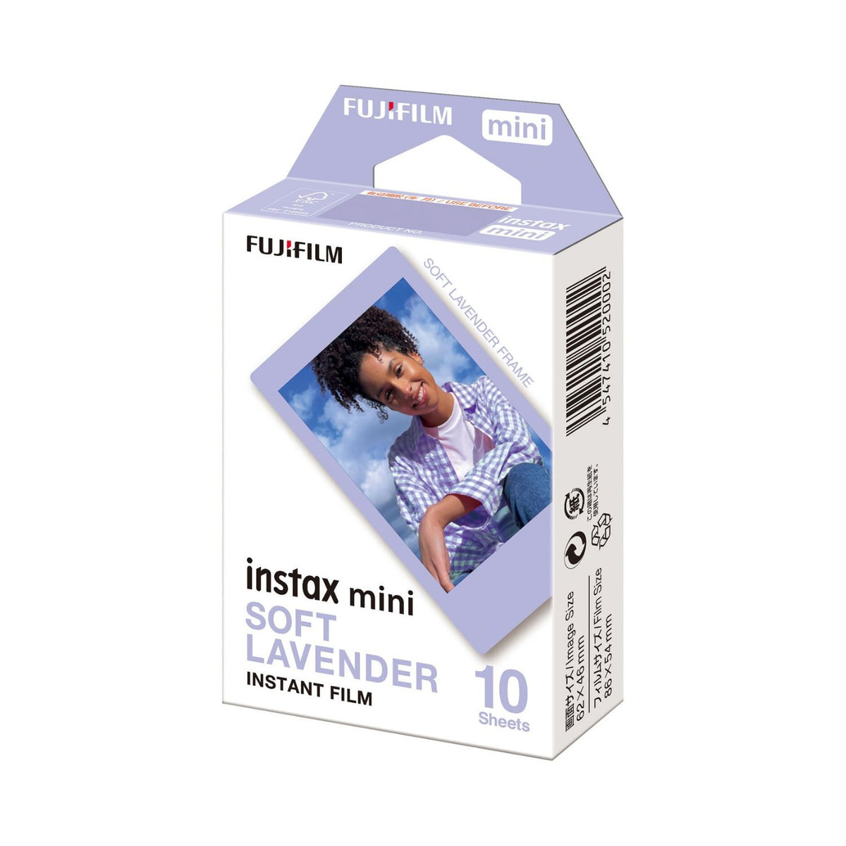 Fujifilm Instax mini Soft Lavender Instant Film (10 Sheets)