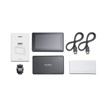 Godox-GM55-5.522-4K-HDMI-Touchscreen-On-Camera-Monitor-Online-Buy-Mumbai-India_6 - Hey Jimmy