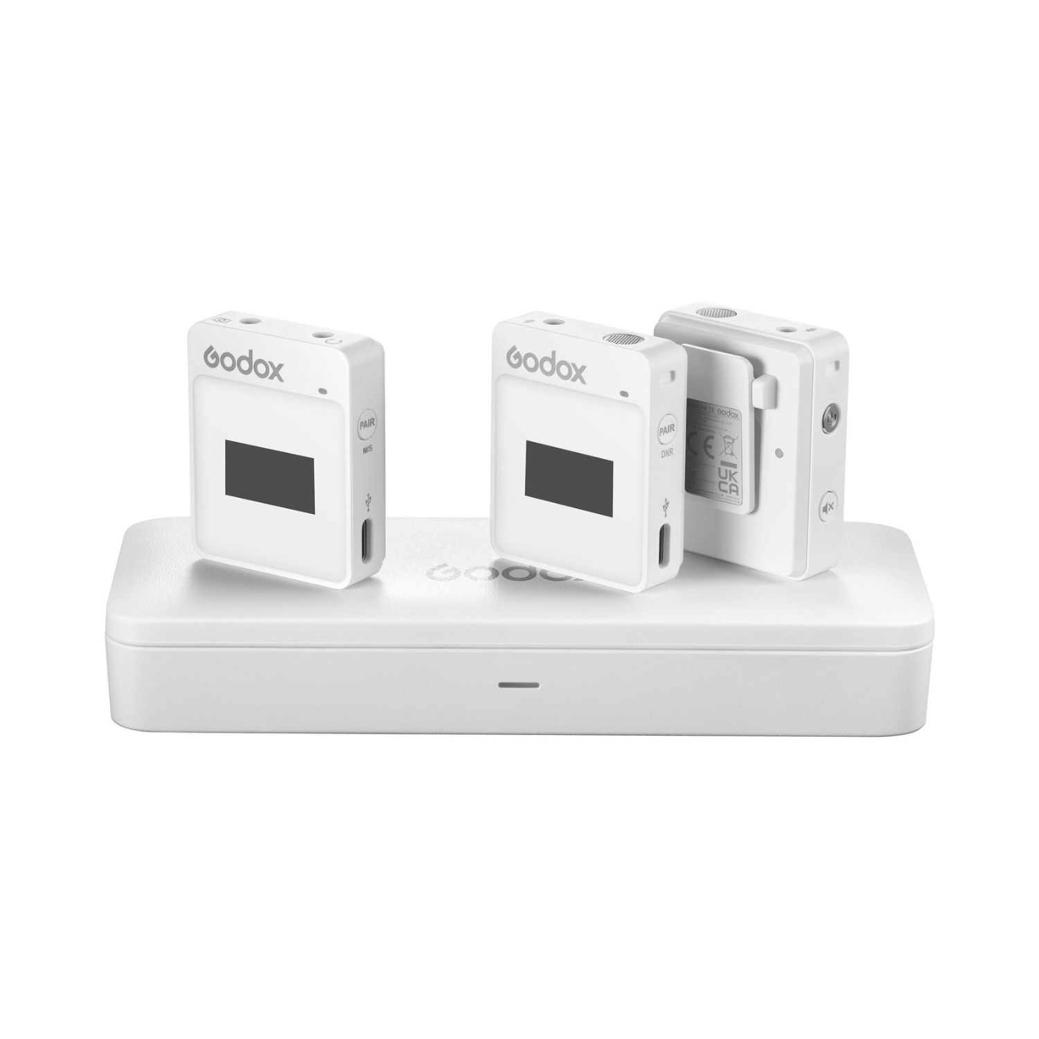 Godox-Movelink-II-M2-Wireless-Microphone-System-White-Online-Buy-Mumbai-India - Hey Jimmy