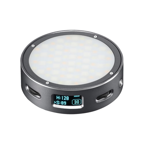 Godox-R1-Round-Magnetic-RGB-Mini-Creative-LED-Video-Light-Grey-Online-Buy-Mumbai-India-2 - Hey Jimmy