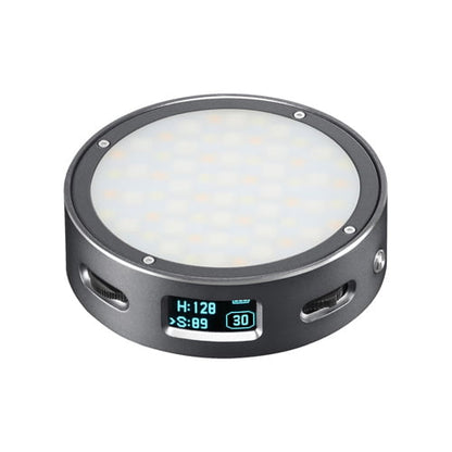Godox-R1-Round-Magnetic-RGB-Mini-Creative-LED-Video-Light-Grey-Online-Buy-Mumbai-India-2 - Hey Jimmy