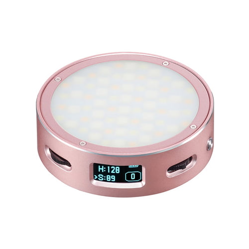 Godox-R1-Round-Magnetic-RGB-Mini-Creative-LED-Video-Light-Pink-Online-Buy-Mumbai-India-3 - Hey Jimmy
